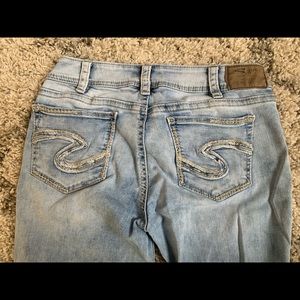 Silver lightly distressed 31/33